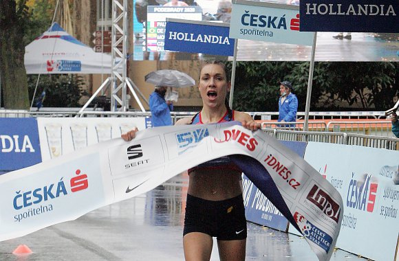 Velké úspěchy sponzorované sportovkyně